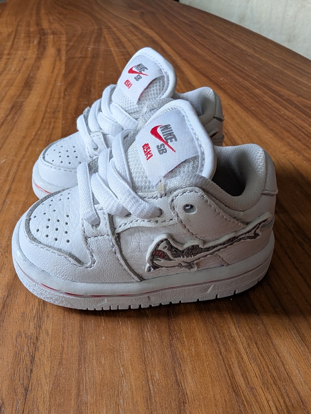 Nike SB Dunk Low PRO Great White Shark Toddler Shark White